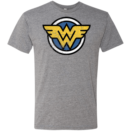 T-Shirts Premium Heather / Small WONDER WOMAN Men's Triblend T-Shirt