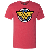 T-Shirts Vintage Red / Small WONDER WOMAN Men's Triblend T-Shirt