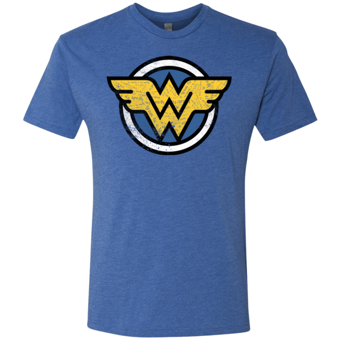 T-Shirts Vintage Royal / Small WONDER WOMAN Men's Triblend T-Shirt