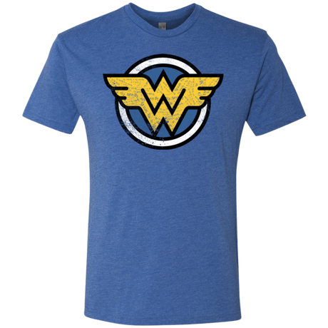 T-Shirts Vintage Royal / Small WONDER WOMAN Men's Triblend T-Shirt