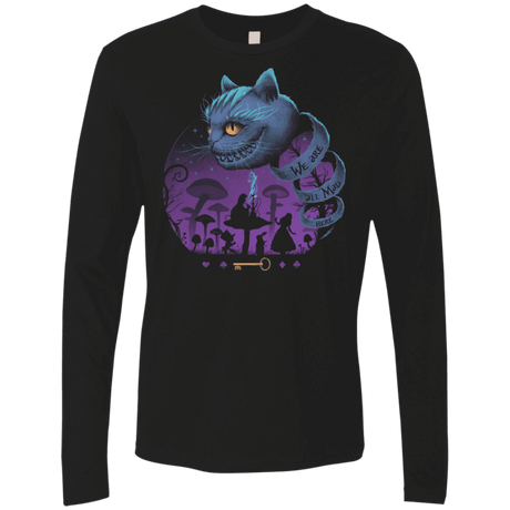 T-Shirts Black / S Wonderful Madness Men's Premium Long Sleeve