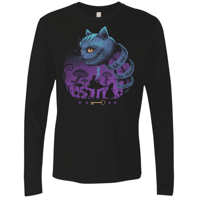 T-Shirts Black / S Wonderful Madness Men's Premium Long Sleeve