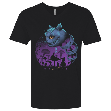 T-Shirts Black / X-Small Wonderful Madness Men's Premium V-Neck