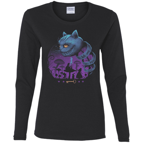 T-Shirts Black / S Wonderful Madness Women's Long Sleeve T-Shirt