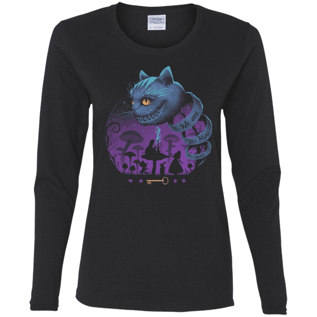 T-Shirts Black / S Wonderful Madness Women's Long Sleeve T-Shirt
