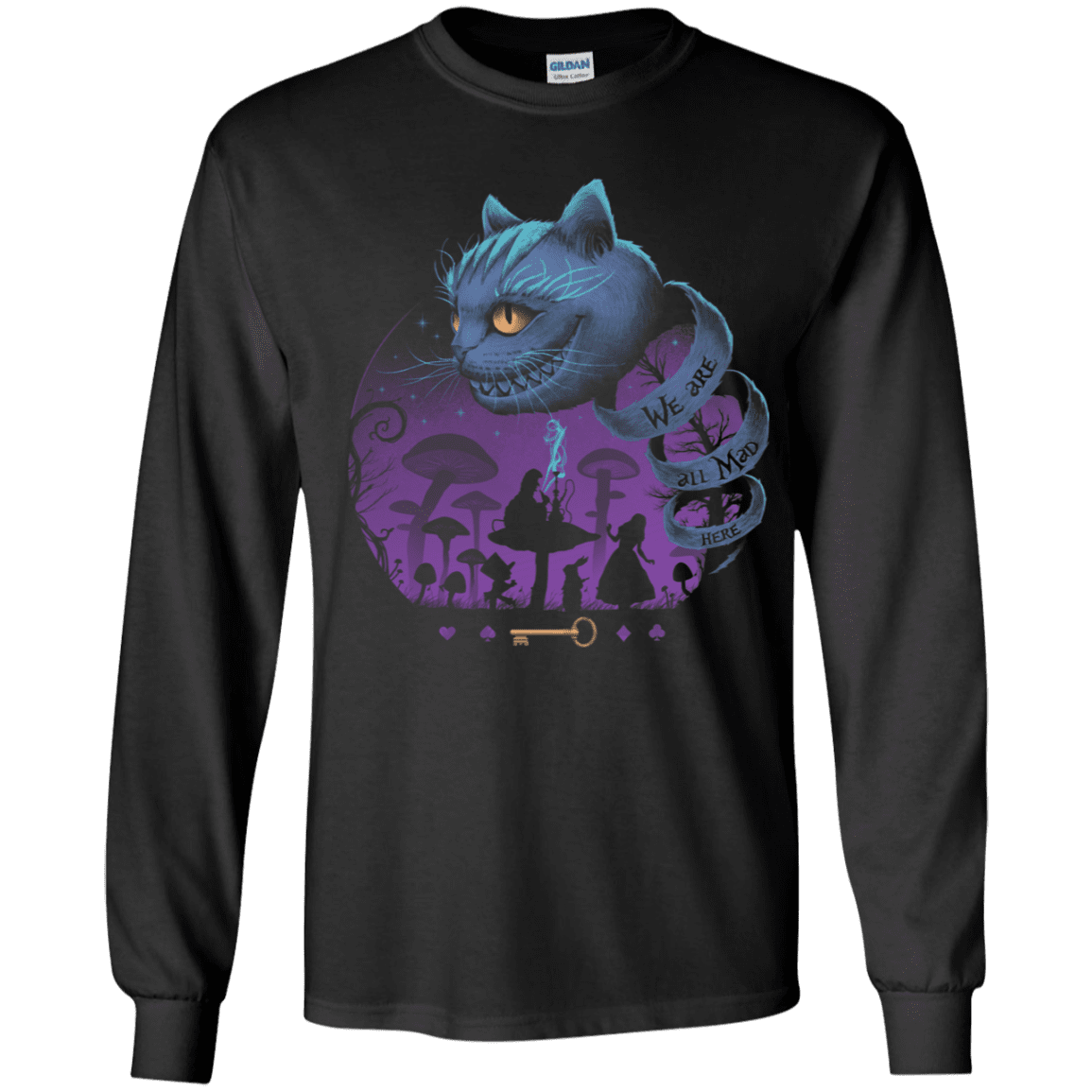 T-Shirts Black / YS Wonderful Madness Youth Long Sleeve T-Shirt