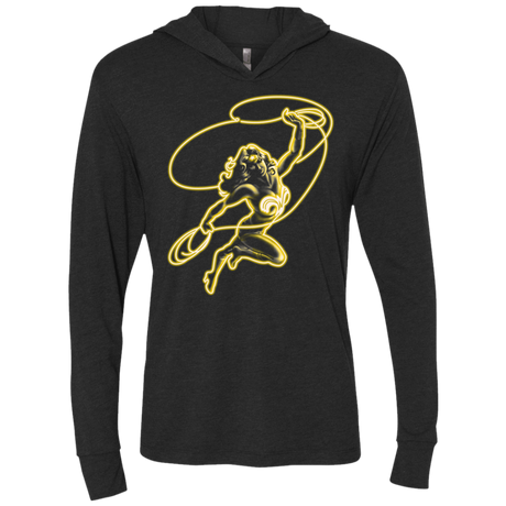 T-Shirts Vintage Black / X-Small Wonderful Triblend Long Sleeve Hoodie Tee