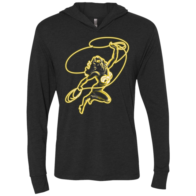 T-Shirts Vintage Black / X-Small Wonderful Triblend Long Sleeve Hoodie Tee