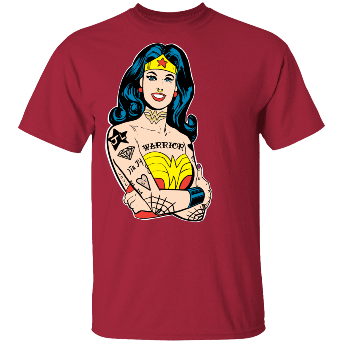 T-Shirts Cardinal / S Wonderful Woman T-Shirt