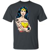 T-Shirts Dark Heather / S Wonderful Woman T-Shirt