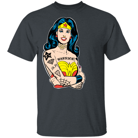 T-Shirts Dark Heather / S Wonderful Woman T-Shirt