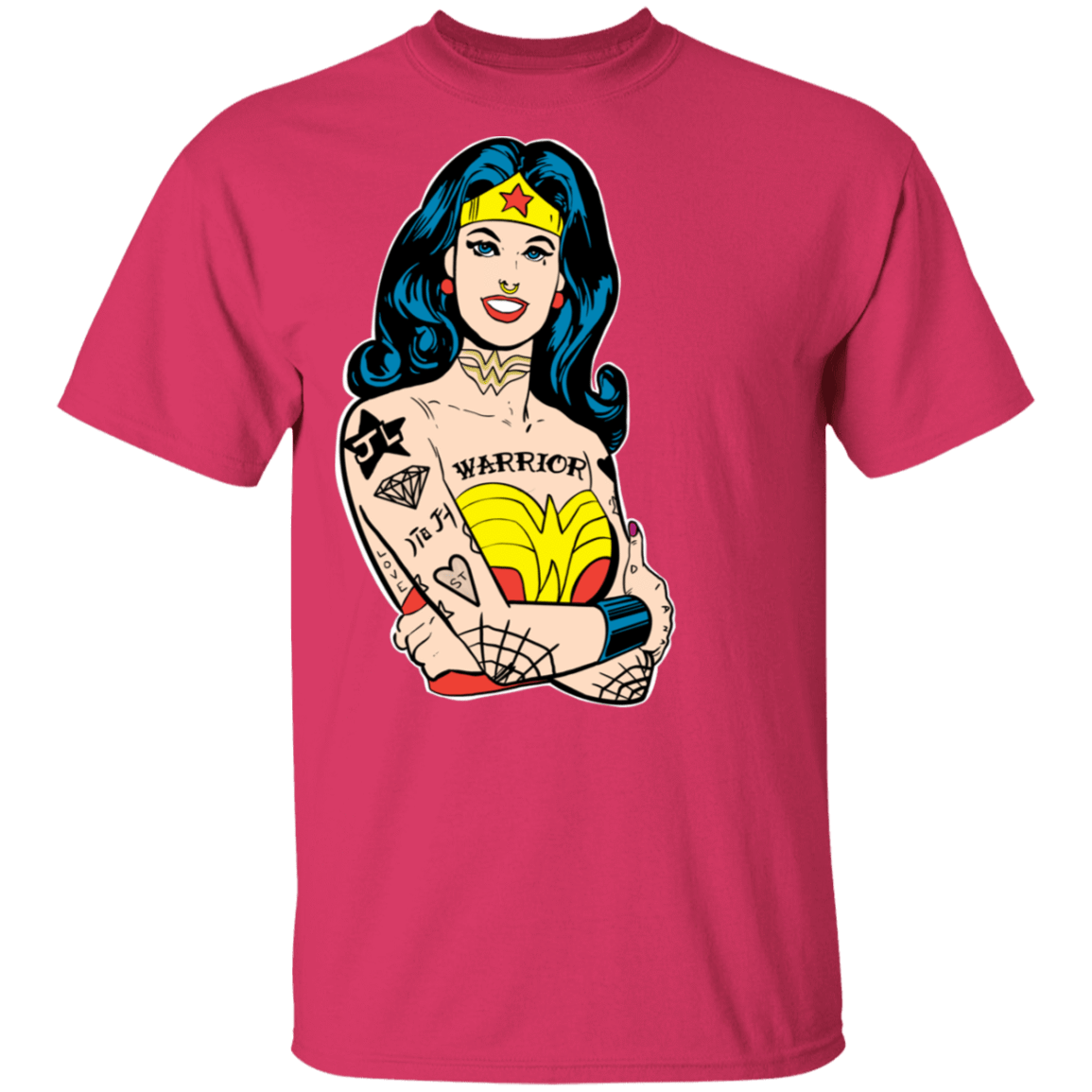 T-Shirts Heliconia / S Wonderful Woman T-Shirt