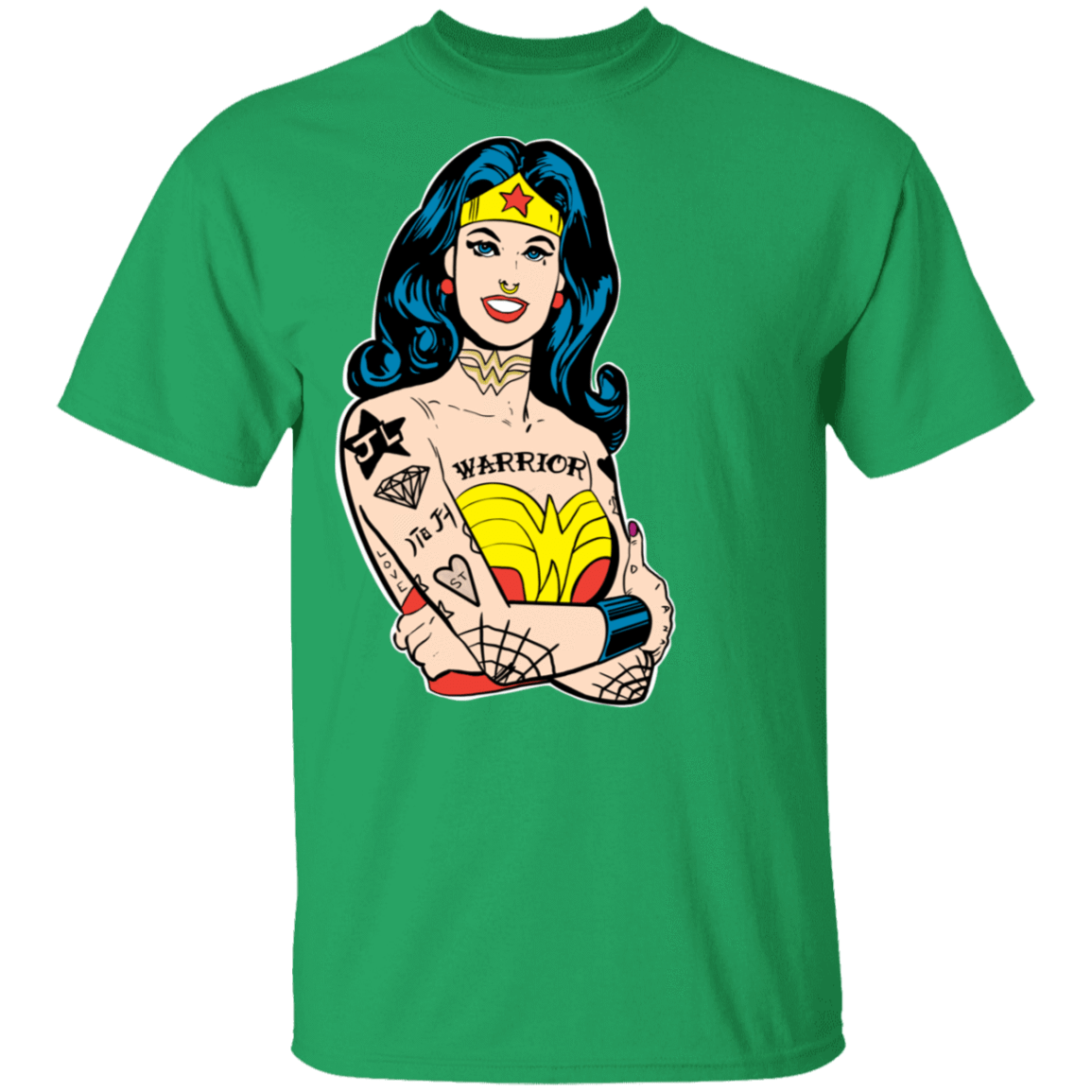 T-Shirts Irish Green / S Wonderful Woman T-Shirt