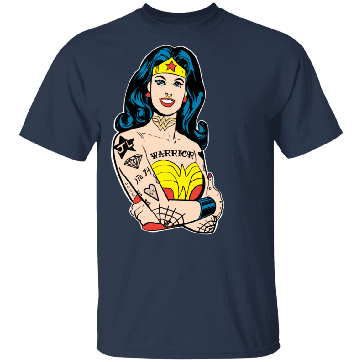 T-Shirts Navy / S Wonderful Woman T-Shirt