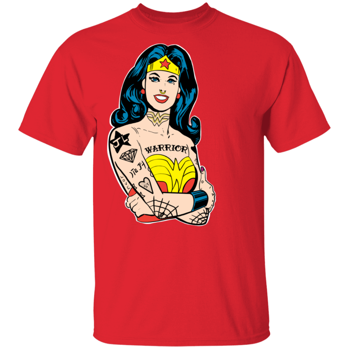 T-Shirts Red / S Wonderful Woman T-Shirt