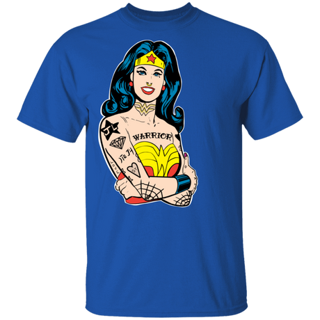 T-Shirts Royal / S Wonderful Woman T-Shirt