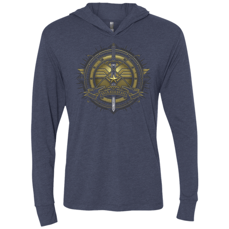 T-Shirts Vintage Navy / X-Small Wonderfull Warrior Triblend Long Sleeve Hoodie Tee