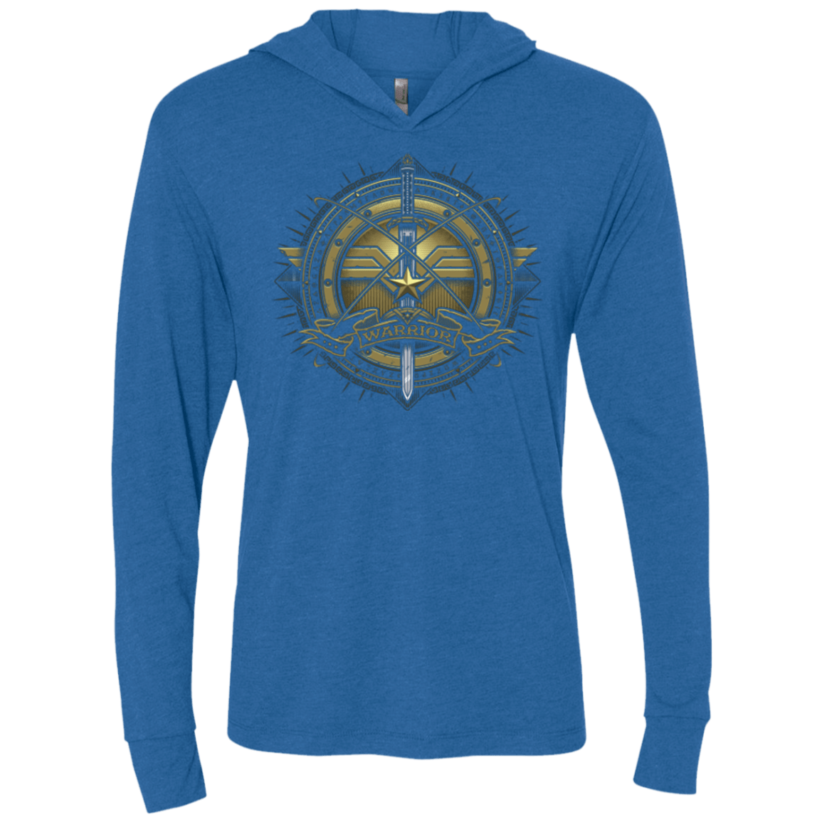 T-Shirts Vintage Royal / X-Small Wonderfull Warrior Triblend Long Sleeve Hoodie Tee