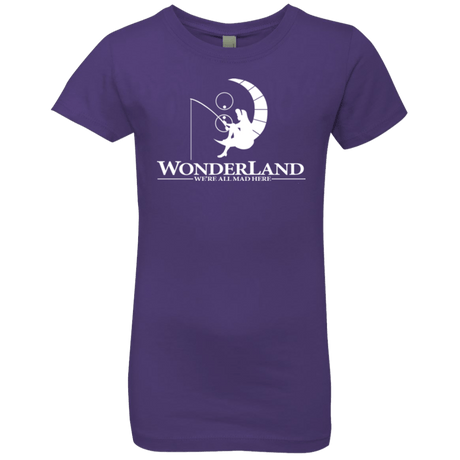 T-Shirts Purple Rush / YXS Wonderland Animation Girls Premium T-Shirt