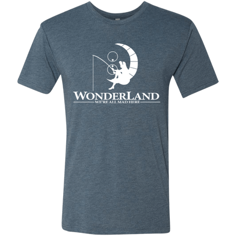 T-Shirts Indigo / Small Wonderland Animation Men's Triblend T-Shirt