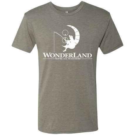 T-Shirts Venetian Grey / Small Wonderland Animation Men's Triblend T-Shirt