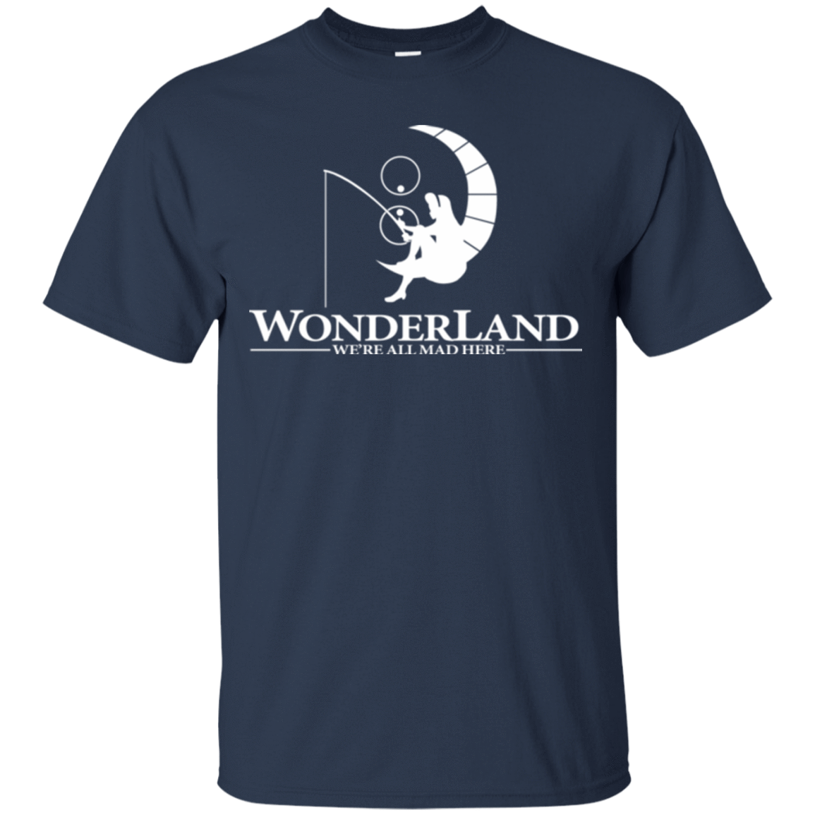 T-Shirts Navy / Small Wonderland Animation T-Shirt