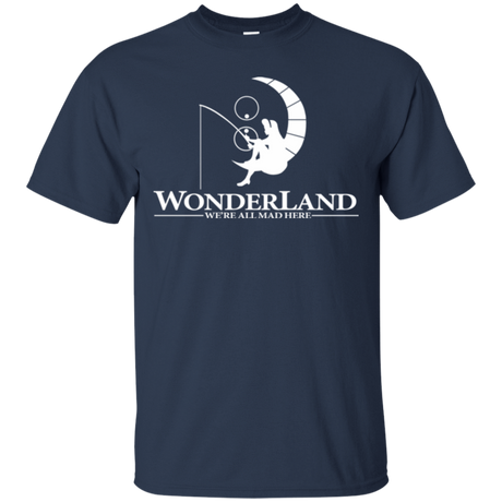 T-Shirts Navy / Small Wonderland Animation T-Shirt