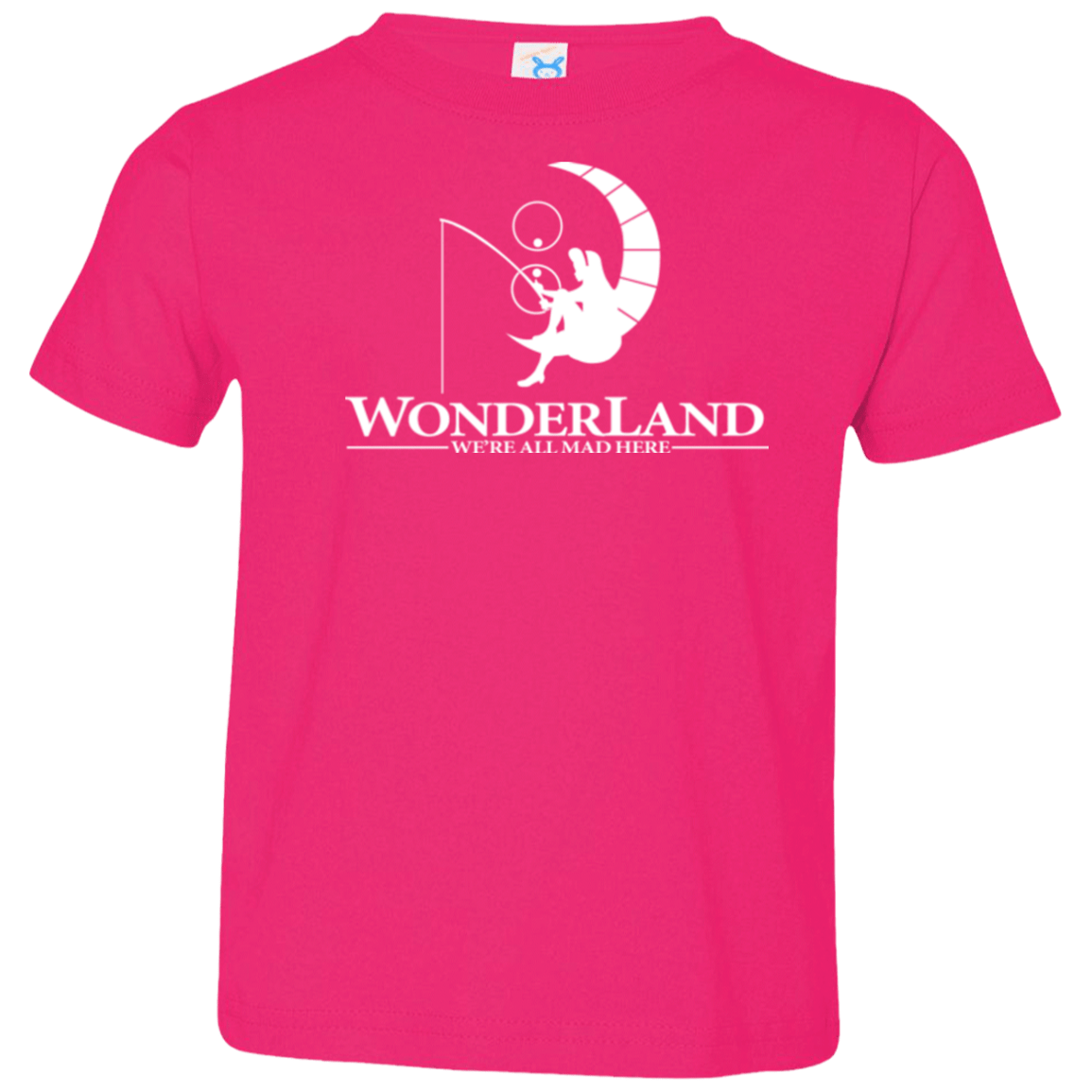 T-Shirts Hot Pink / 2T Wonderland Animation Toddler Premium T-Shirt