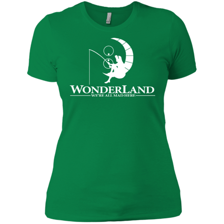 T-Shirts Kelly Green / X-Small Wonderland Animation Women's Premium T-Shirt