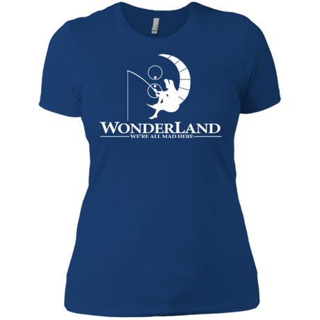 T-Shirts Royal / X-Small Wonderland Animation Women's Premium T-Shirt