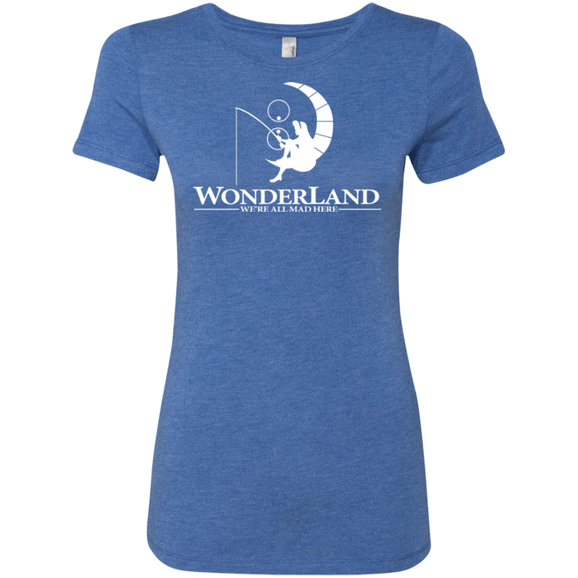 T-Shirts Vintage Royal / Small Wonderland Animation Women's Triblend T-Shirt