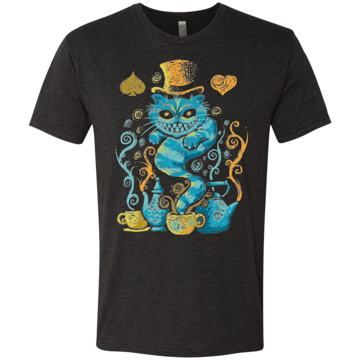 T-Shirts Vintage Black / Small WONDERLAND IMPRESSIONS Men's Triblend T-Shirt