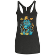 T-Shirts Vintage Black / X-Small WONDERLAND IMPRESSIONS Women's Triblend Racerback Tank