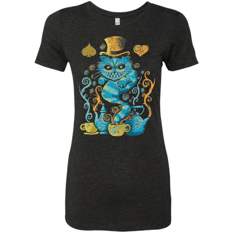 T-Shirts Vintage Black / Small WONDERLAND IMPRESSIONS Women's Triblend T-Shirt