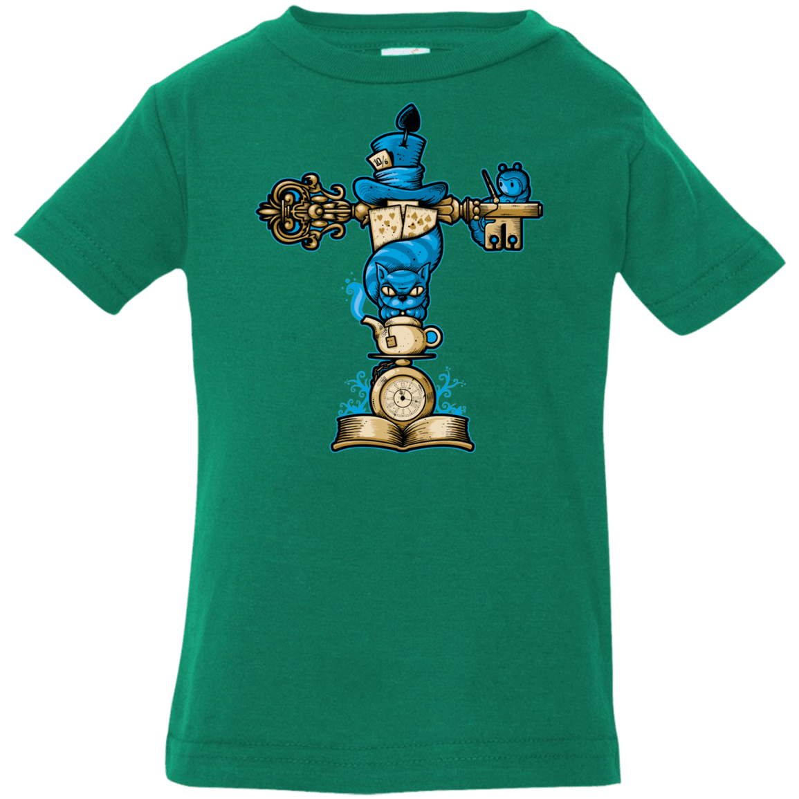 T-Shirts Kelly / 6 Months Wonderland Totem Infant PremiumT-Shirt