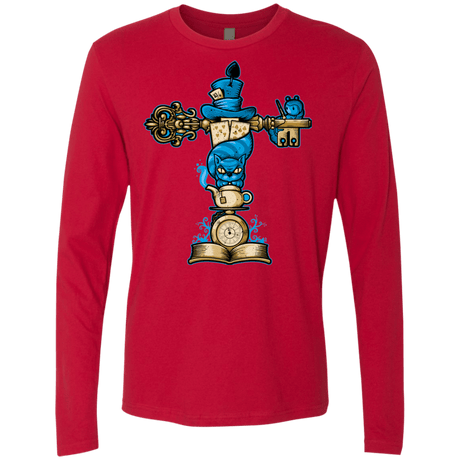 T-Shirts Red / Small Wonderland Totem Men's Premium Long Sleeve