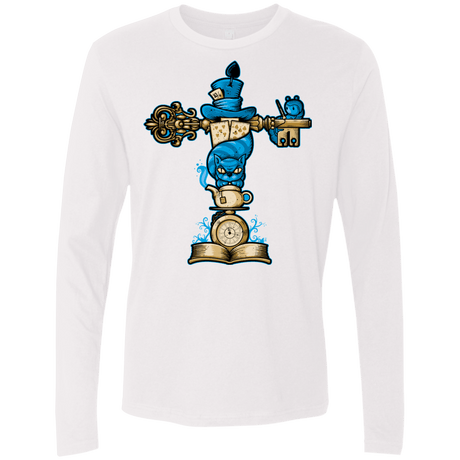 T-Shirts White / Small Wonderland Totem Men's Premium Long Sleeve