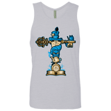 T-Shirts Heather Grey / Small Wonderland Totem Men's Premium Tank Top