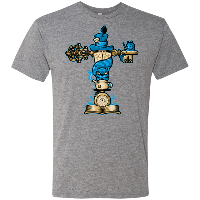 T-Shirts Premium Heather / Small Wonderland Totem Men's Triblend T-Shirt