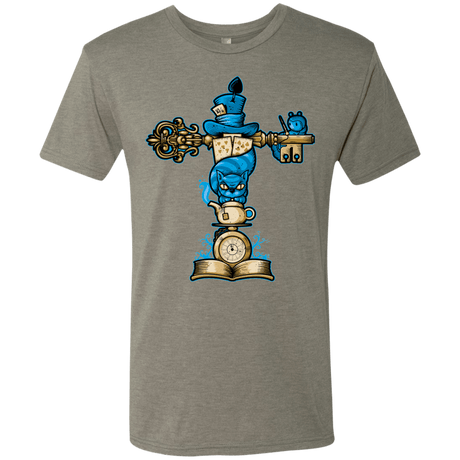 T-Shirts Venetian Grey / Small Wonderland Totem Men's Triblend T-Shirt