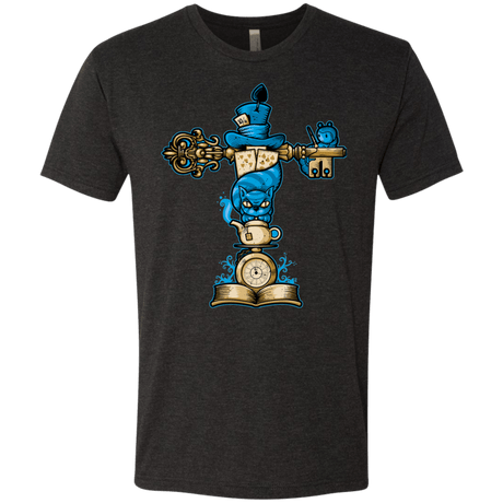 T-Shirts Vintage Black / Small Wonderland Totem Men's Triblend T-Shirt