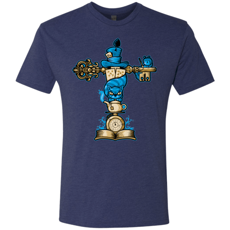 T-Shirts Vintage Navy / Small Wonderland Totem Men's Triblend T-Shirt