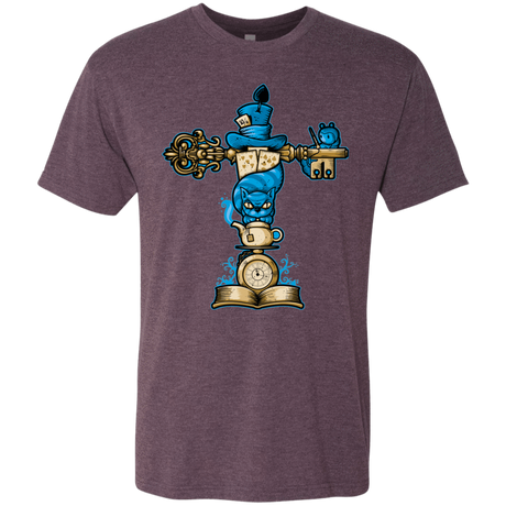 T-Shirts Vintage Purple / Small Wonderland Totem Men's Triblend T-Shirt