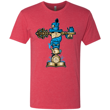T-Shirts Vintage Red / Small Wonderland Totem Men's Triblend T-Shirt
