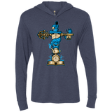 T-Shirts Vintage Navy / X-Small Wonderland Totem Triblend Long Sleeve Hoodie Tee