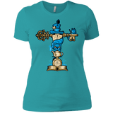 T-Shirts Tahiti Blue / X-Small Wonderland Totem Women's Premium T-Shirt