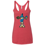 T-Shirts Vintage Red / X-Small Wonderland Totem Women's Triblend Racerback Tank