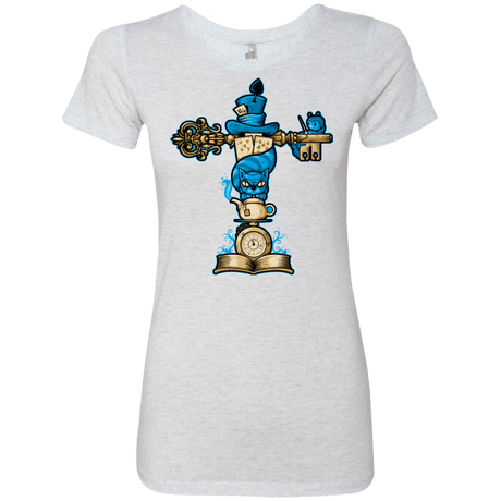 T-Shirts Heather White / Small Wonderland Totem Women's Triblend T-Shirt