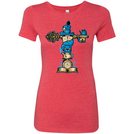 T-Shirts Vintage Red / Small Wonderland Totem Women's Triblend T-Shirt