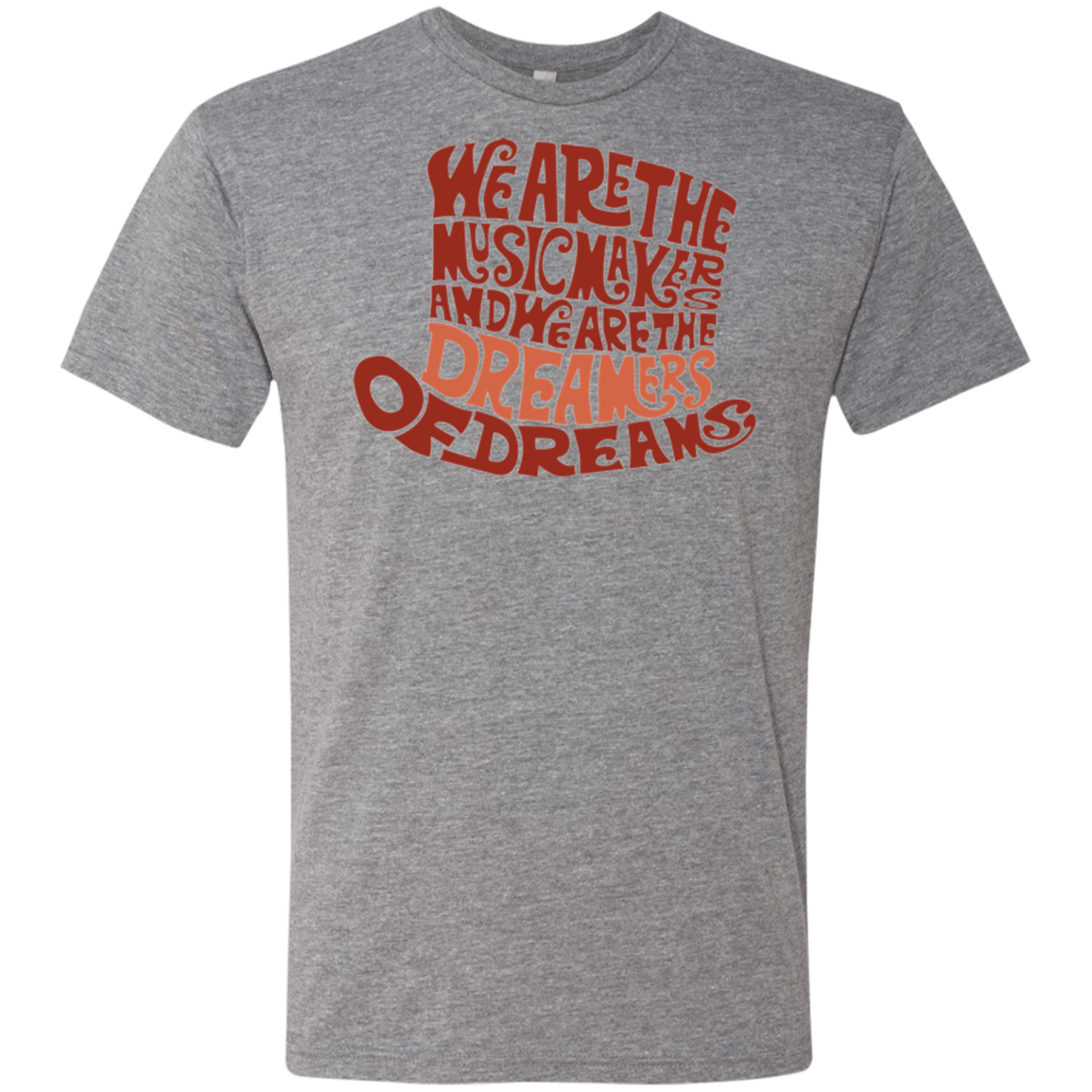 T-Shirts Premium Heather / Small Wonka Brown Men's Triblend T-Shirt